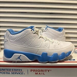 New Air Jordan 9 Retro Low Golf Shoes UNC University Blue Men’s Sz 11 FJ5934-101